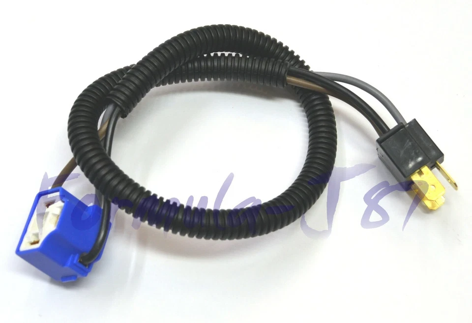Cable Cerámico 9003 HB2 H4 Dos Arnés Cabezal Luz Adaptador Repuesto Plug Play OE Foto 3 de 4