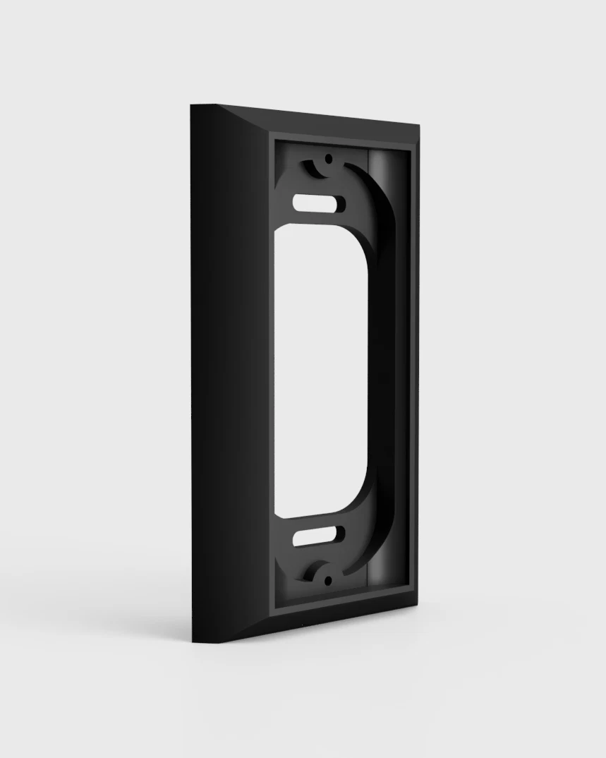 Should I do anything to fill in the gap behind the doorbell pro 2? : r/Ring