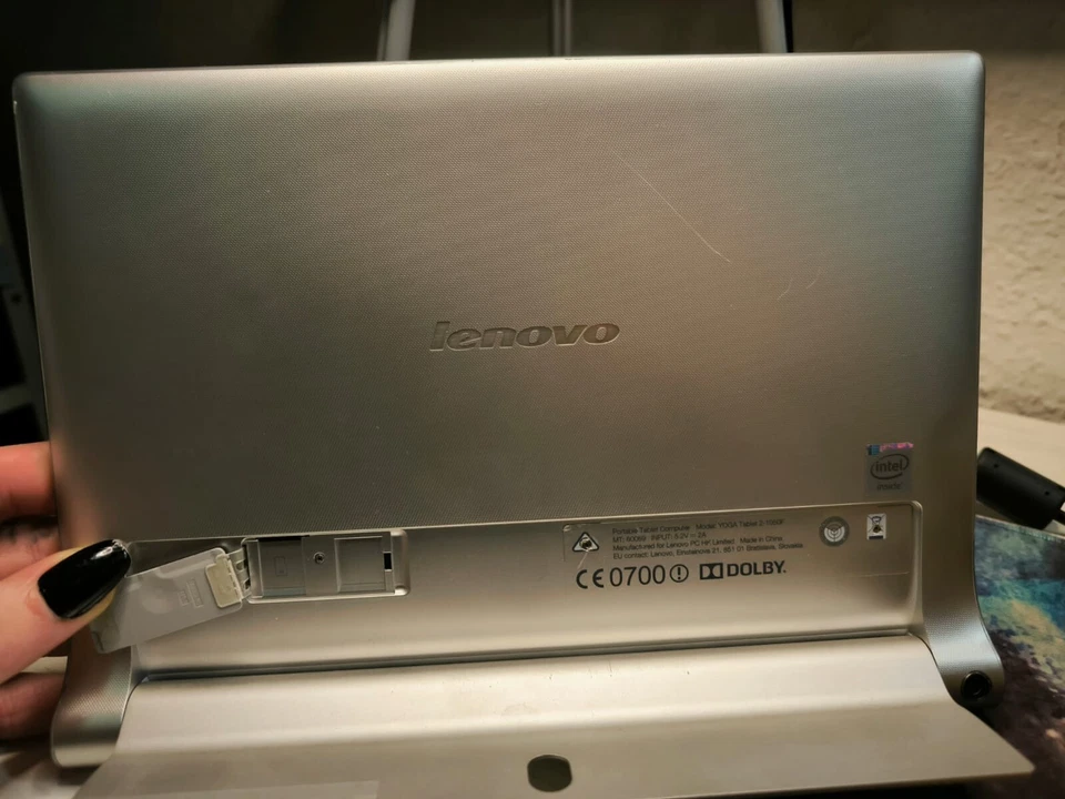 LENOVO Yoga Tablet 2 1050f Grau Gebraucht - Bild 4 von 4