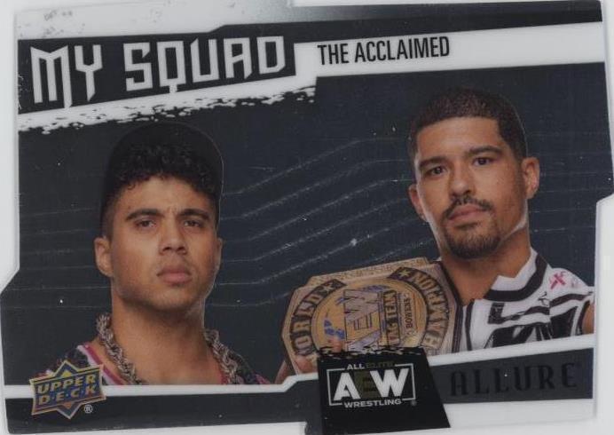 2022 Upper Deck Allure AEW - Anthony Bowens Max Caster The Acclaimed #MC-9 - 1 of 1