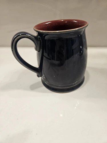 DENBY Craftsman Mug Stoneware Blue England Coffee Cup