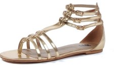 Gladiator Sandal Ellie Shoes 015-Roman Gold Women Sizes Costume Shoe