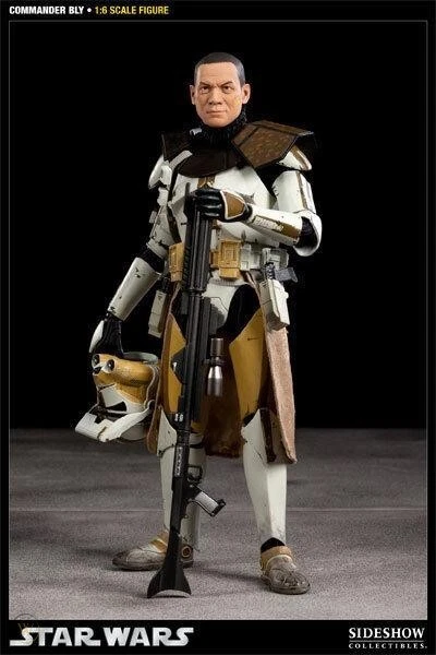 SIDESHOW 2186 STAR WARS COMMANDER BLY 327TH STAR CORPS 1 6 FIGURE