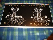 Van Halen Best of Printers Proof poster rare