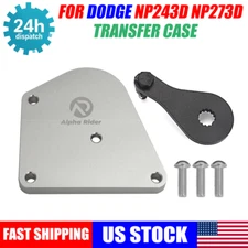 For NP243D NP273D Dodge Transfer Case Manual Shift Conversion Kit Aluminium