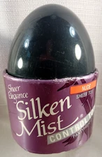 L’eggs EGG Silken Mist Pantyhose Control Top Q Nude 24701 Sheer Leg Toe Queen