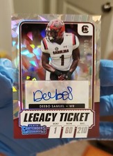 2021 contenders draft picks deebo samuel legacy ticket cracked ice /23 