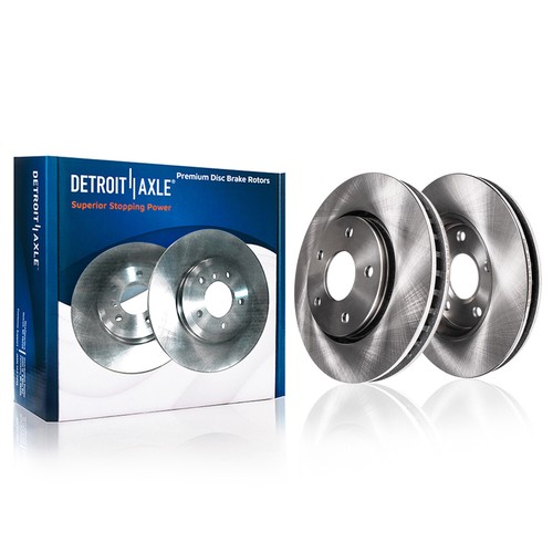Front Disc Rotors Ceramic Brake Pads for 2007 - 2014 Ford Edge Lincoln MKX - Picture 5 of 11