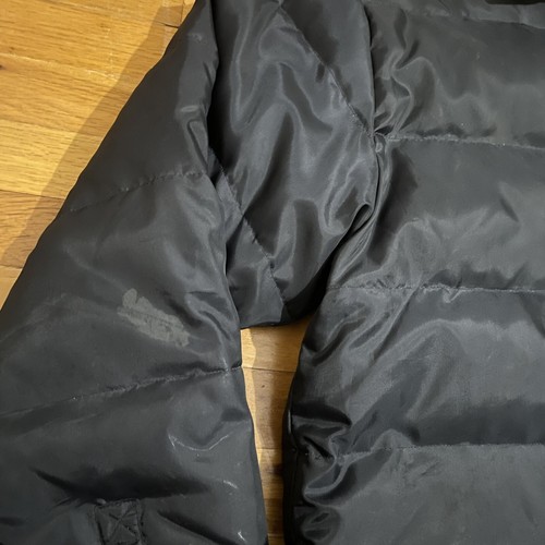 Vintage Black KOMAN Streetwear Men’s Large Snap Up Puffer Jacket READ - Bild 6 von 11