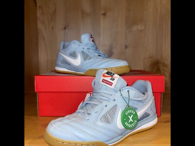 Size 6M/ Nike SB Gato x Supreme Blue 2018