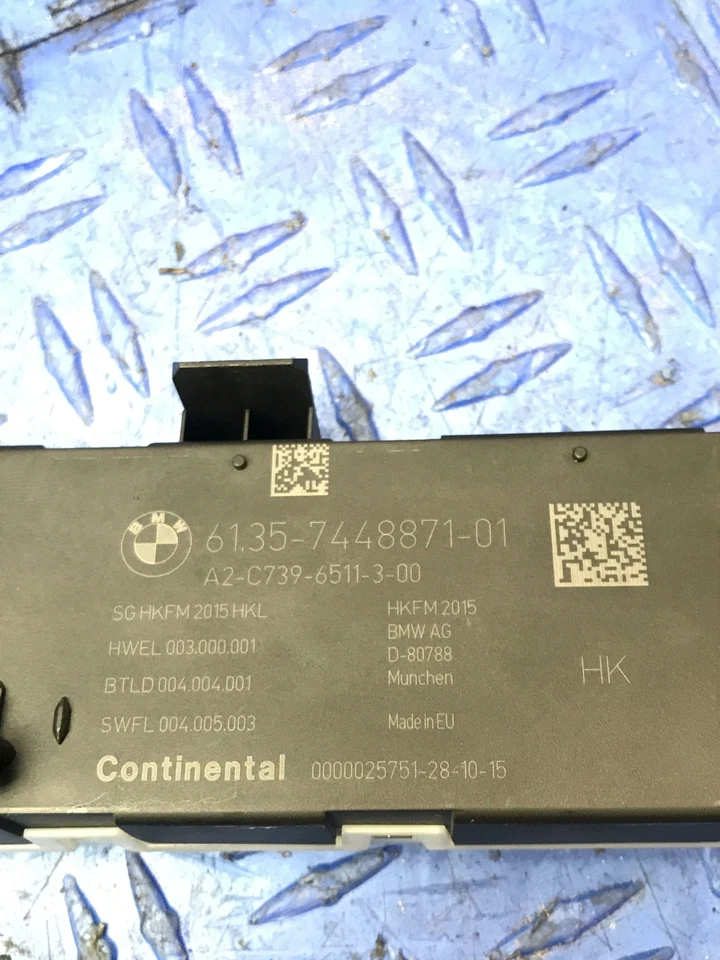 BMW 750LI G12 2016-2019 tapa trasera elevación módulo unidad 61357448871 Foto 4 de 4