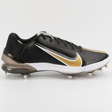 Nike Force Zoom Trout 7 Black Metallic Gold CQ7224-012 Baseball Multi Size