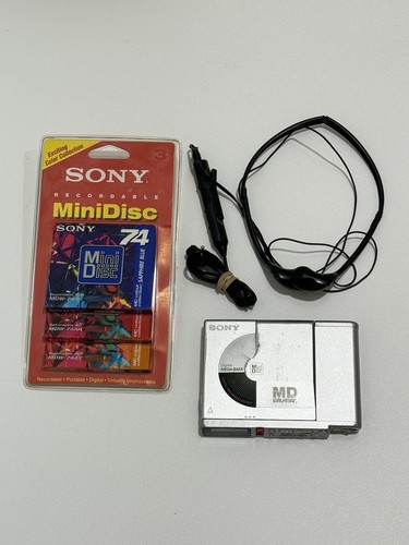 Sony Portable Minidisc Walkman Player/Recorder MZ-R37