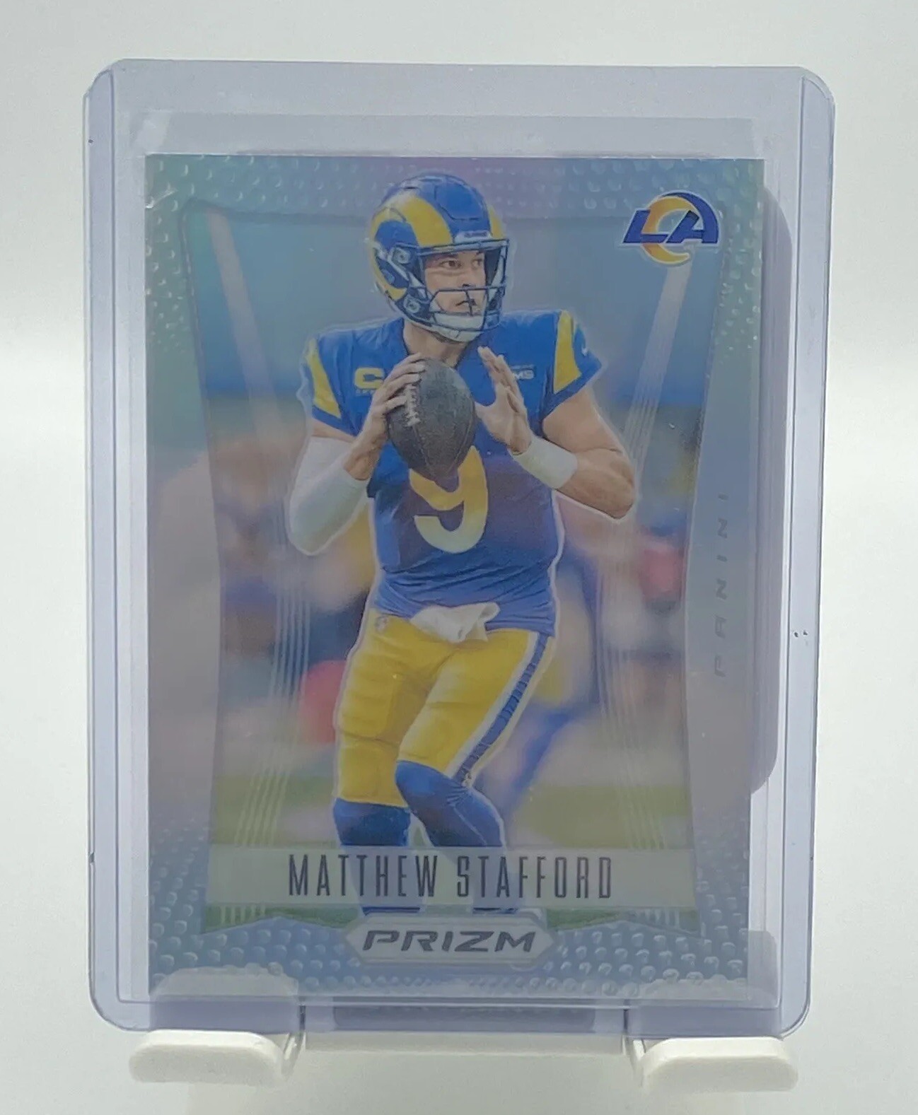 2023 Panini Prizm: Prizm Flashback Prizms Silver #PF-7 Matthew Stafford