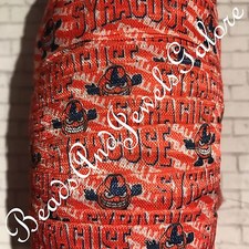 Syracuse foe inspired Syracuse elastic Syracuse hair ties Cuse foe college -5/8  