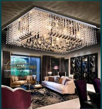 NEW Modern K9 Clear Crystal Ceiling Light Pendant Lamp Chandelier Lighting Yc.X