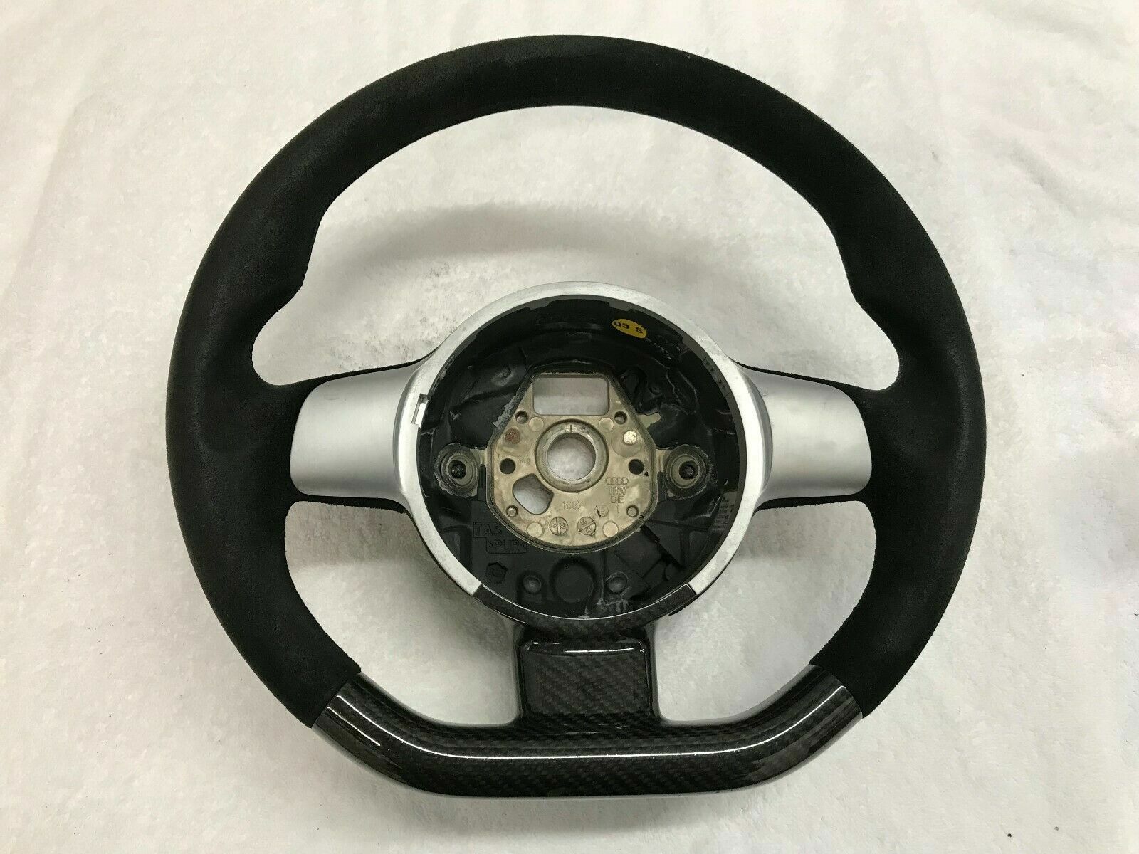 LAMBORGHINI GALLARDO LP560 SL STEERING WHEEL CARBON FIBER SUEDE OEM 400419091Q
