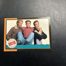 B34 Beverly Hills 90210 Topps 1991 #58 Luke Perry Dylan Jason Priestley Quiz