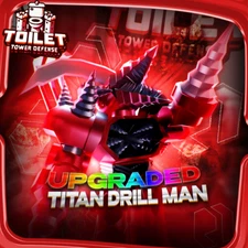 Upgraded Titan Drill Man  | Toilet Tower Defense | TTD | Roblox | Cheap and Fast