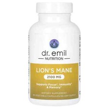 *Lion's Mane, 2,100 mg, 90 Vegetable Capsules (700 mg per Capsule) b707