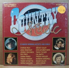 15th Annual Country Music Awards (LP, 1980, Ronco) 3220 ~ with Shrink