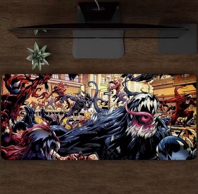 Venom Vs. Carnage Marvel Spiderman Custom MTG TCG Playmat Pad Mousepad 24''x14''
