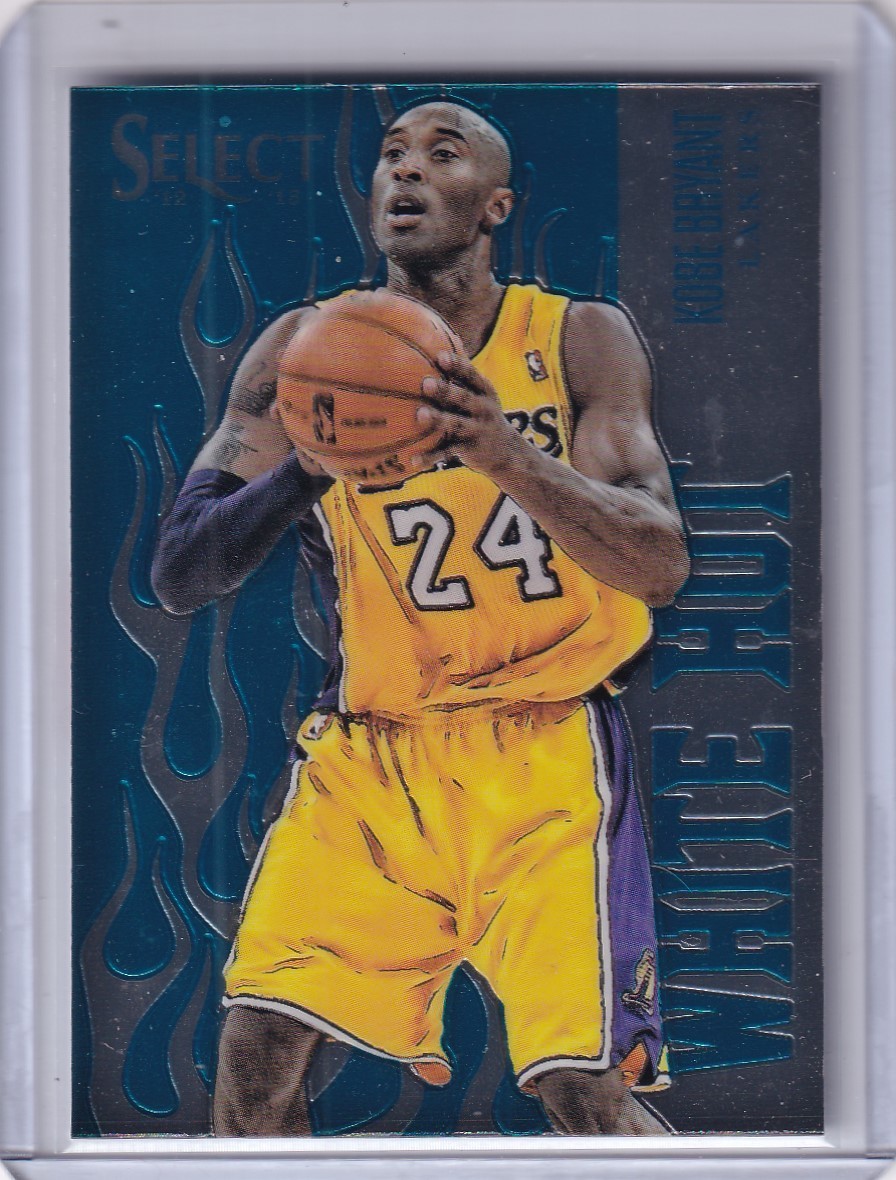 2012-13 Panini Select Basketball Kobe Bryant White Hot