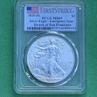 2020 $1 American Silver Eagle PCGS “FIRST STRIKE”MS69 FS 🇱🇷Flag Label🇱🇷