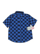 NWT Tommy Bahama Boys Blue Short Sleeve Button-Down Shirt 4