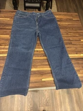 Vintage Levis 517 Boot Cut Blue Denim Jeans Men’s Size W42/L32!