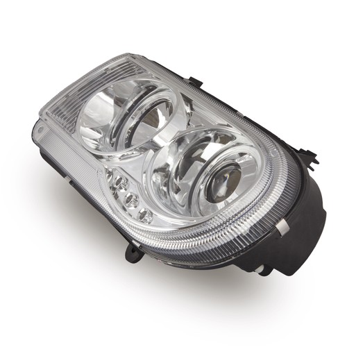 headlights for CHRYSLER 300C 2005 2006 2007 2008 2009 2010 angel eyes chrome LHD - Picture 7 of 10
