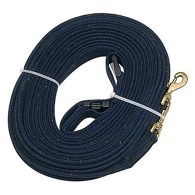 Perris Leather 30Ft Black Long Lines