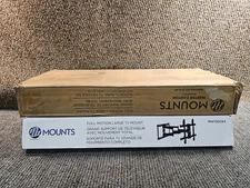 MW Mounts Full Motion TV Wall Mount for Large TVs 42" to 90" 130 Lbs Max Weight