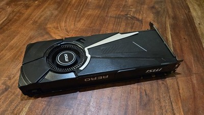 MSI NVIDIA GeForce GTX 1080 AERO 8G OC MS-V336  8GB GDDR5