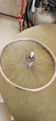 1970 SCHWINN STINGRAY FASTBACK 3 SPEED REAR RIM CHROME IS PRETTY NICE L$$K