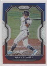 2021 Panini Prizm Tier III Red White & Blue Prizm Willy Adames #219 1i3m