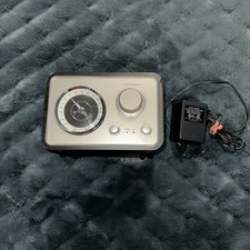 Crosley SOLO AM/FM RADIO Receiver CR3003A-BK Black MID-CENTURY Crisp Sound 2015