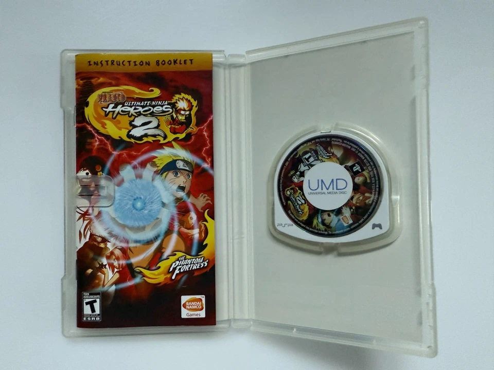 Naruto Ultimate Ninja Heroes 2 Sony PSP - NTSC-U/C USA VGC CIB with Natural Disc - Image 4 of 4
