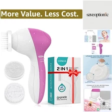 Portable Facial Cleansing Brush - Waterproof & Rechargeable Exfoliating System