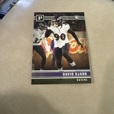 2022 Chronicles Football David Ojabo Panini Rookie #PA-28 Baltimore Ravens