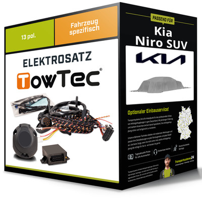 Elektrosatz 13-pol spezifisch für KIA Niro SUV 04.2022-jetzt NEU TowTec