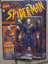 Hasbro Marvel Legends Spider-Man    Chameleon    2025 Retro Card  6  Figure  New MIB