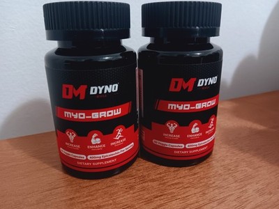 DM DYNO My-Grow Muscle Support Dyno My-Grow Supplement (120 Capsules)(2 Pack