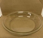 Vintage Pyrex Pie / Tart Plate Pan 8" #208 Clear