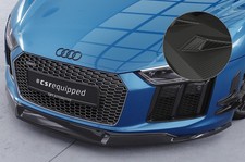Cup Spoiler Lippe Ansatz matt Carbon Look für Audi R8 (Typ 4S) CSL451-M