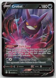 Crobat V 044/072 Shining Fates Holo Ultra Rare