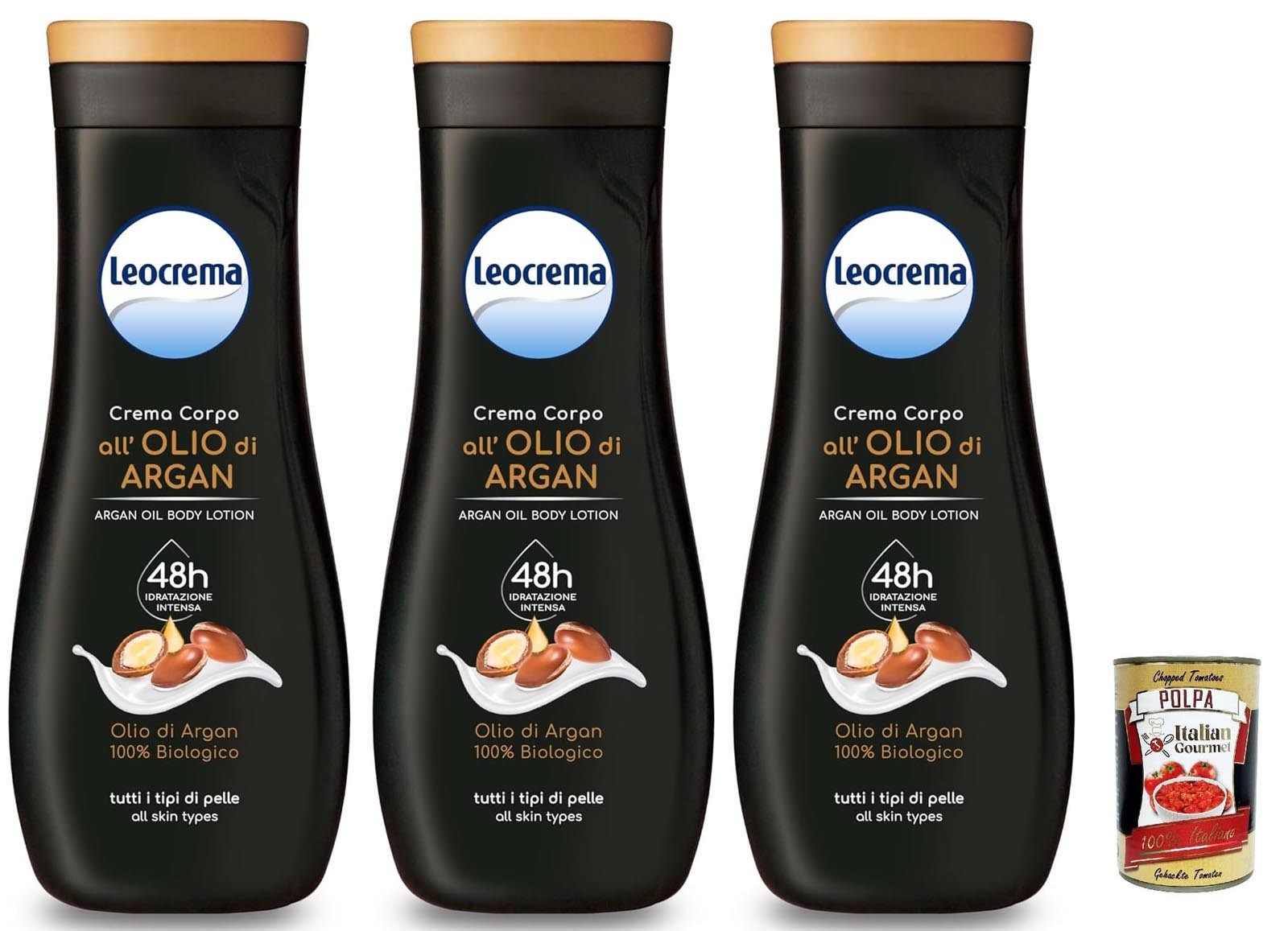 Crème à l'huile d'argan Leocrema contre le dessèchement cutané des jambes et des coudes