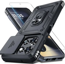 Durable Moto G Power 5G 2025 Phone Case With Kickstand And Free Screen Protector