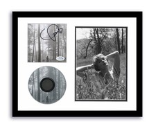 Taylor Swift Autographed WITH HEART Signed 11x14 Framed CD Photo Folklore ACOA
