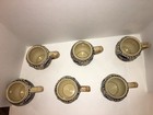 6 EUC Marzi & Remy German Beer/Cider Mugs 4 German Castles / Gold Rim & Pedestal — photo 2